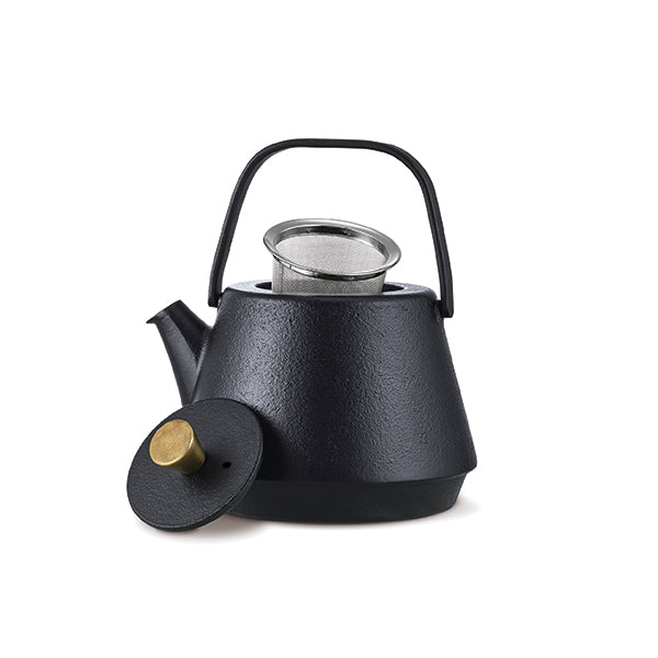Théière en fonte 1,2 L Saga noir Beka - Mathon - 2