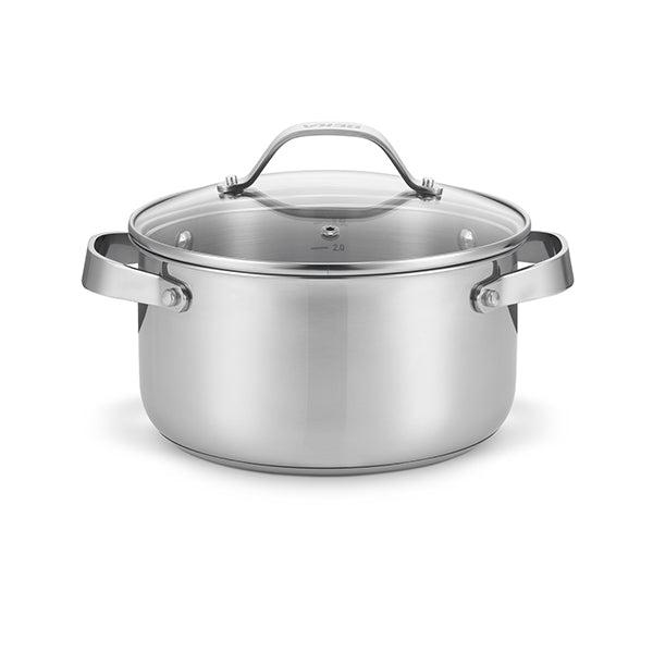 Faitout inox avec couvercle Cicla 24 cm 5,2 L Beka - Mathon - 1