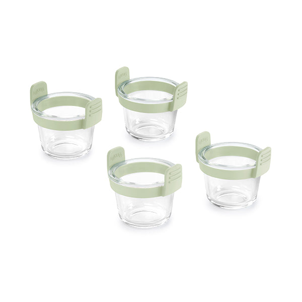 Set de 4 mini-tasses en verre pour friteuse à air chaud Lékué - Mathon - 1