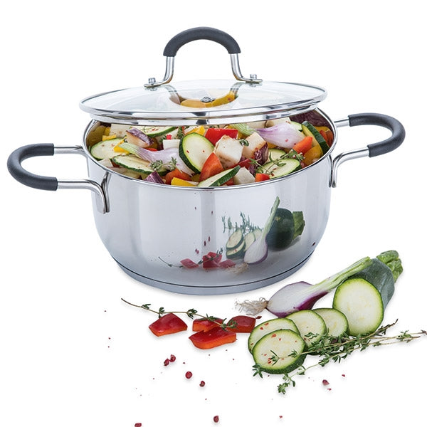 Faitout inox Rapid Cook avec couvercle 20 cm 3,1 L Mathon - Mathon - 2