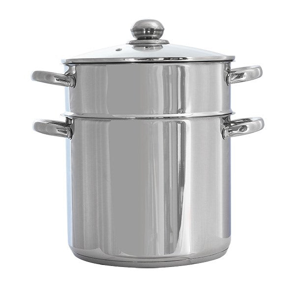 Couscoussier en inox 30 cm 16 L Baumalu - Mathon