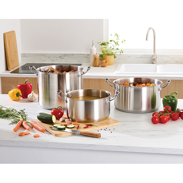 Lot faitout et marmite inox Excell’Inox 28 cm Mathon - Mathon - 2