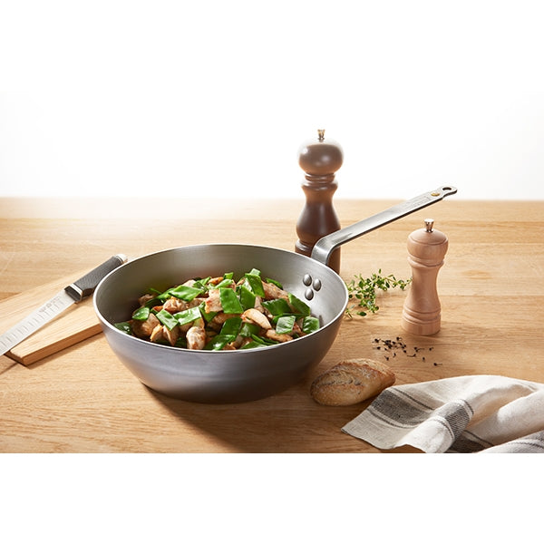 Sauteuse paysanne acier Minéral B 24 cm De Buyer - Mathon - 2