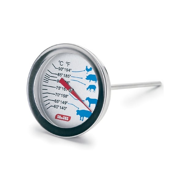 Thermomètre de cuisine à piquer inox Ibili - Mathon - 1
