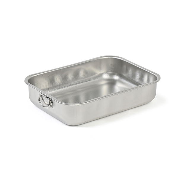 Plat à four rectangulaire en inox 30 x 22 cm  Steel Pan - Mathon - 1
