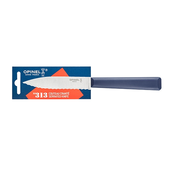 Couteau Cranté N°313 Essentiels+ Bleu 10 cm inox Opinel - Mathon - 2