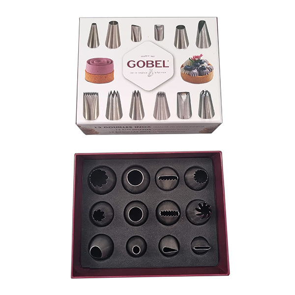 Coffret de 12 douilles en inox Pro GL364  Gobel - Mathon - 1