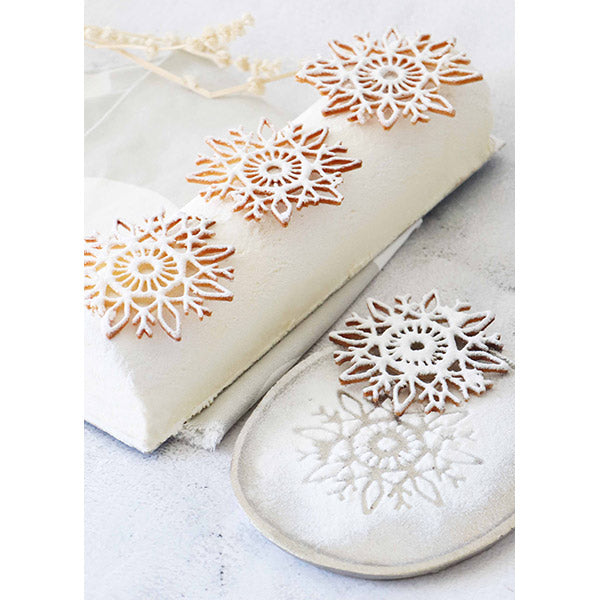 Tapis en silicone décors Flocons  Scrapcooking - Mathon - 2