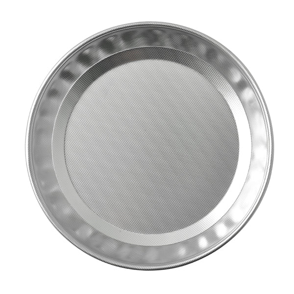 Moule à tarte en inox 28 cm  Steel Pan - Mathon - 1