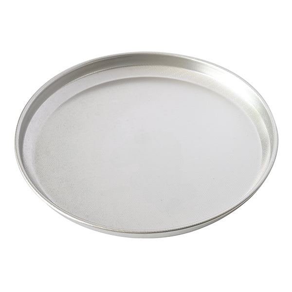 Moule à tarte inox bord droit 24 cm Steel Pan - Mathon - 1