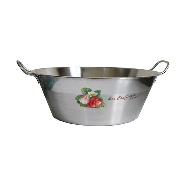 Bassine à confiture inox décoré 12 L Baumalu - Mathon