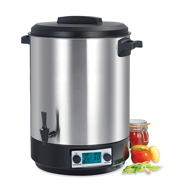 Bouilleur à bocaux inox 45 litres automatique 2500 W KCPST45XXL Kitchen Chef Professional - Mathon - 2
