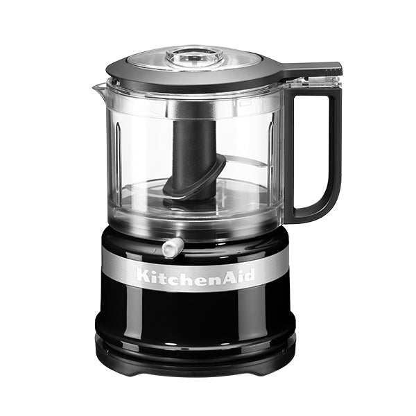 Mini robot hachoir noir onyx 240 W 5KFC3516EOB Kitchenaid - Mathon - 1