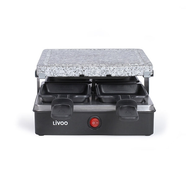 Appareil à raclette 4 personnes 600 W Livoo - Mathon - 1