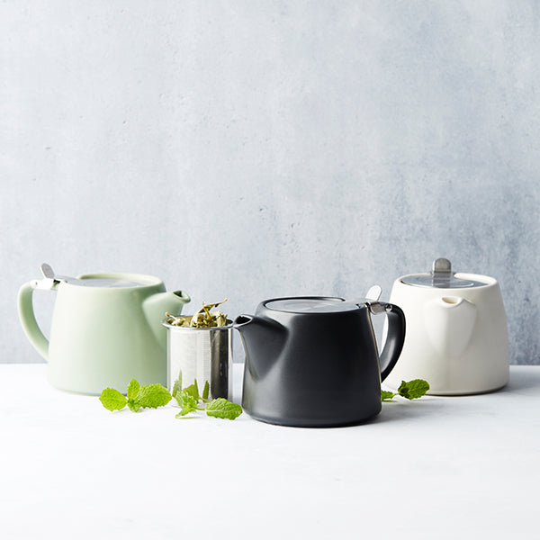 Théière avec infuseur Blanc cassé 500 mL Point Virgule - Mathon - 2